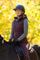 LeMieux Rose Hooded Puffer Gilet