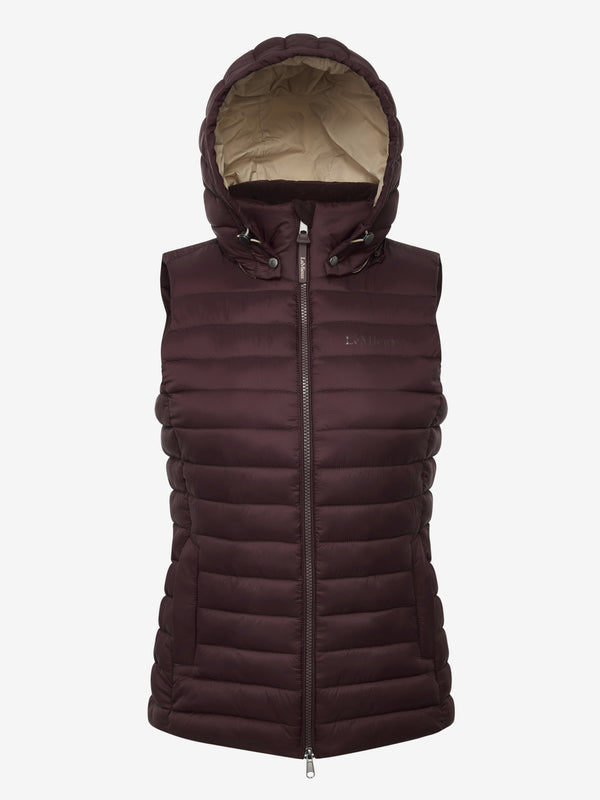 LeMieux Rose Hooded Puffer Gilet