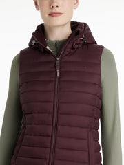LeMieux Rose Hooded Puffer Gilet