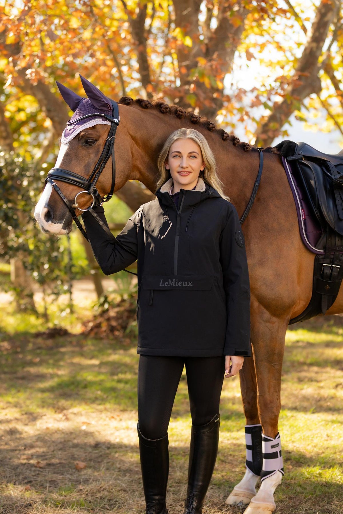 LeMieux Phoebe Half Zip Waterproof Anorak