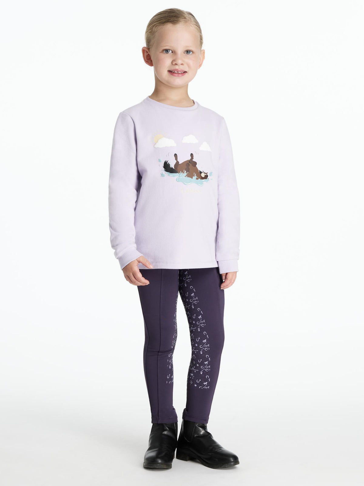 LeMieux Mini Poppy Long Sleeve Top