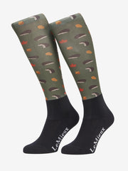 LeMieux Adult Footsie Socks