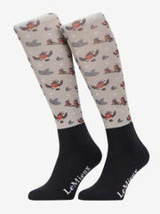 LeMieux Adult Footsie Socks