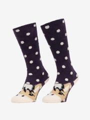 Fluffy Character Socks