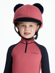 LeMieux Mini Double Pom Hat Silk