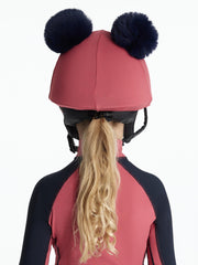 LeMieux Mini Double Pom Hat Silk