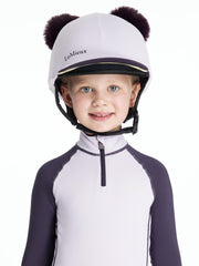 LeMieux Mini Double Pom Hat Silk