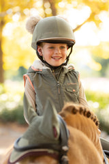 LeMieux Mini Double Pom Hat Silk