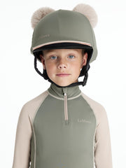 LeMieux Mini Double Pom Hat Silk