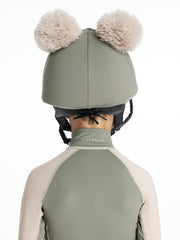 LeMieux Mini Double Pom Hat Silk