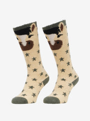 Fluffy Character Socks