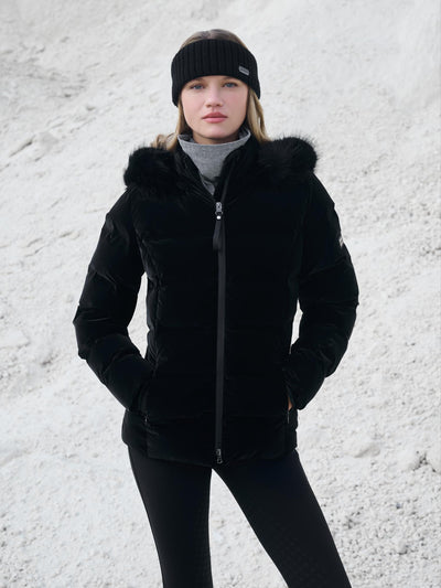 LeMieux Aspen Houndstooth Puffer Jacket