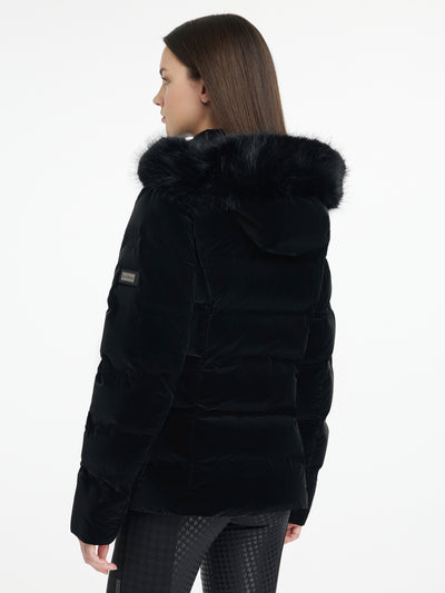 LeMieux Aspen Houndstooth Puffer Jacket
