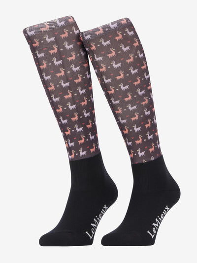 LeMieux Adult Footsie Socks