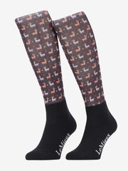 LeMieux Adult Footsie Socks