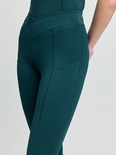 LeMieux Simone Cross Over Half Seat Pull On Breech