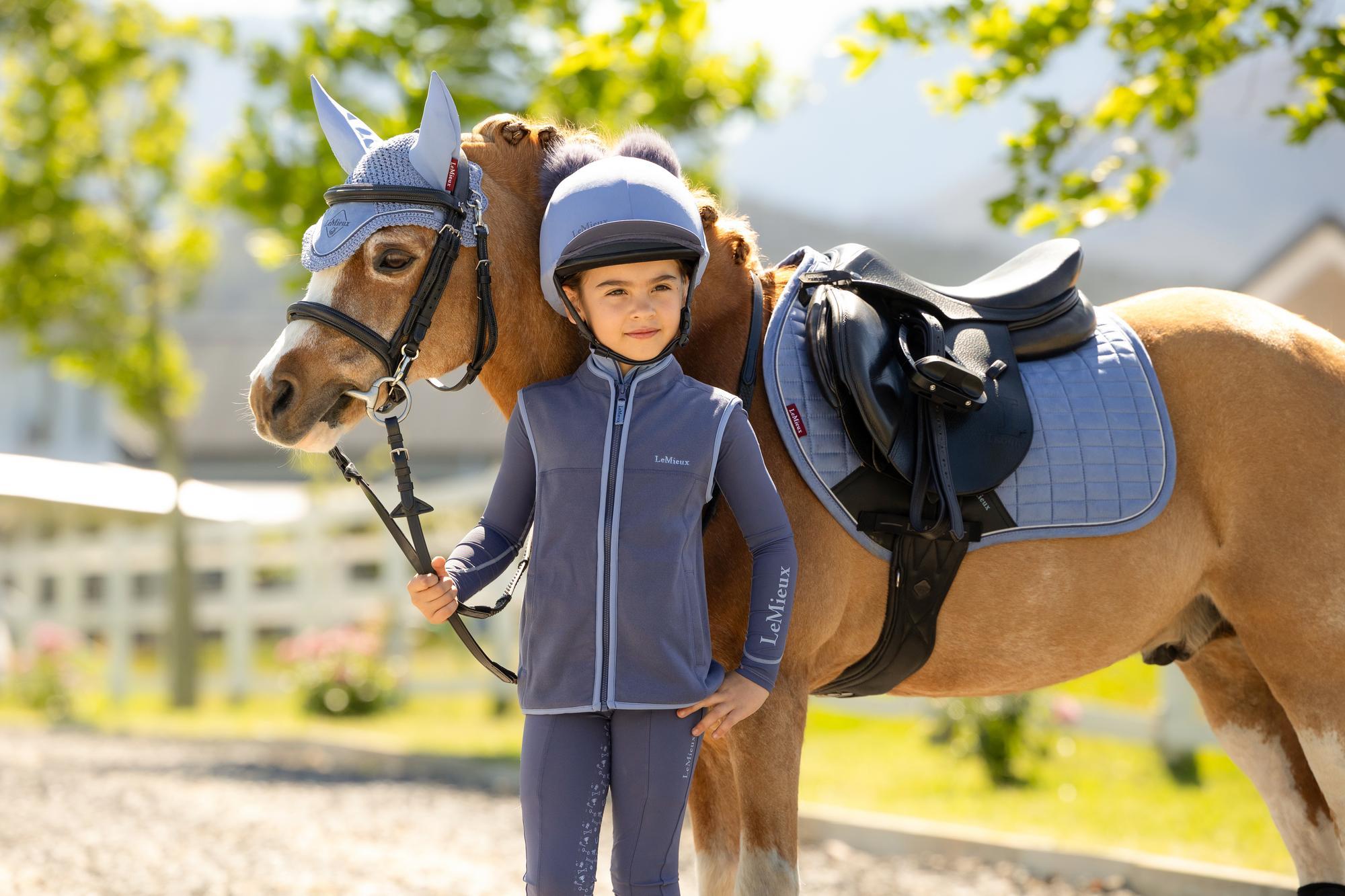 LeMieux Mini Jump Suede Square