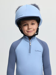 LeMieux Mini Double Pom Hat Silk