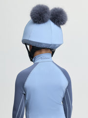LeMieux Mini Double Pom Hat Silk