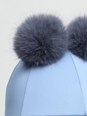 LeMieux Mini Double Pom Hat Silk