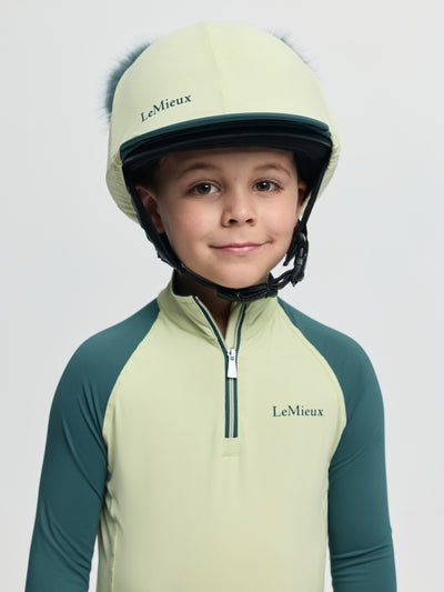 LeMieux Mini Double Pom Hat Silk