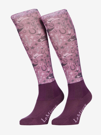 LeMieux Adult Footsie Socks