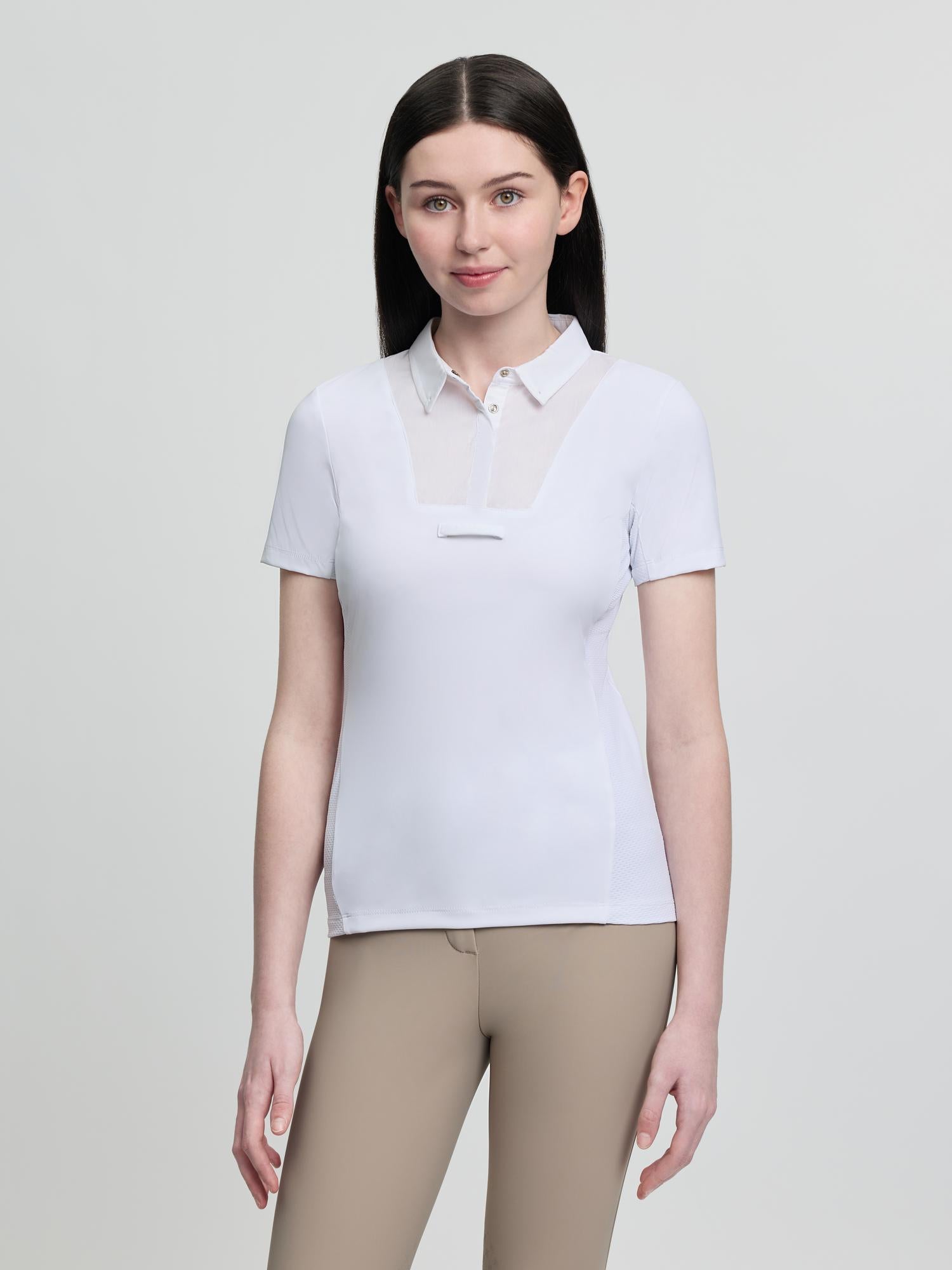 LeMieux Junior Short Sleeve Primrose Show Shirt