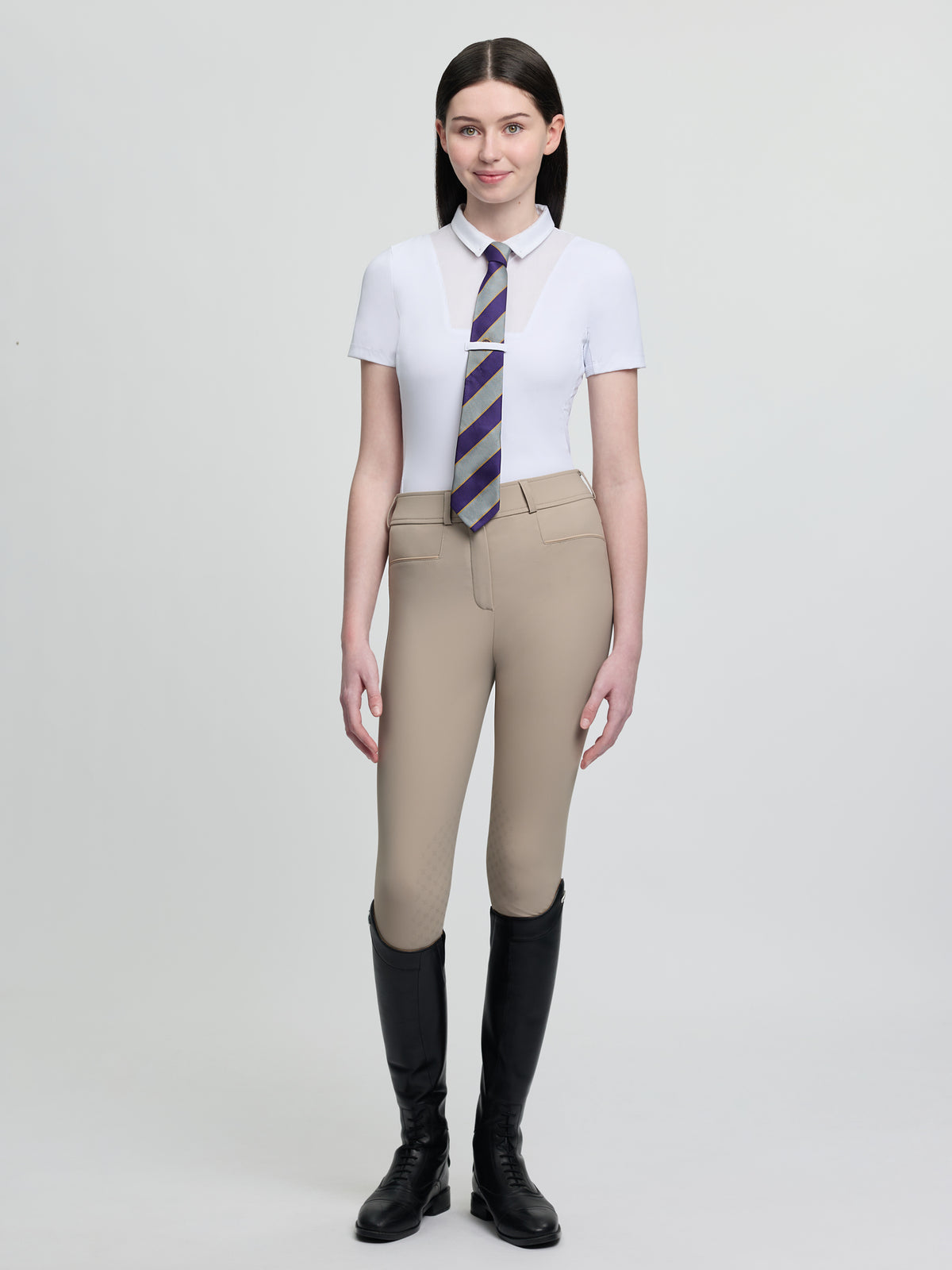LeMieux Junior Short Sleeve Primrose Show Shirt