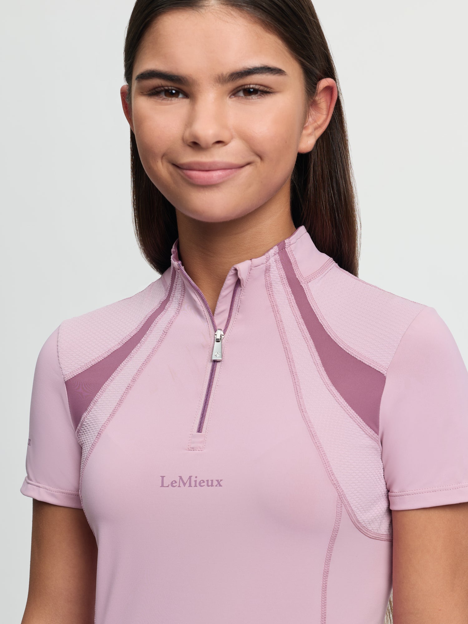 LeMieux Young Rider Short Sleeve Mia Mesh Base Layer