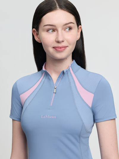 LeMieux Young Rider Short Sleeve Mia Mesh Base Layer