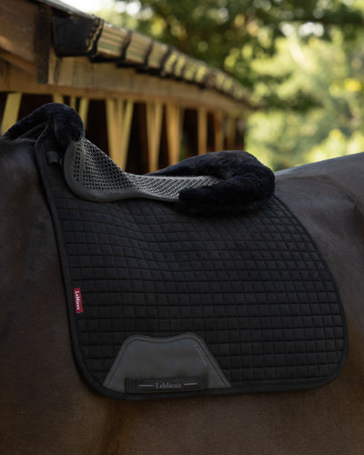 LeMieux Gel-Tek Shaped Wool Half Pad