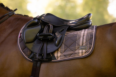 LeMieux Heritage Check Jump Square