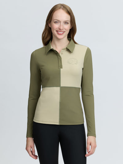 LeMieux Harlequin Rugby Shirt Base Layer
