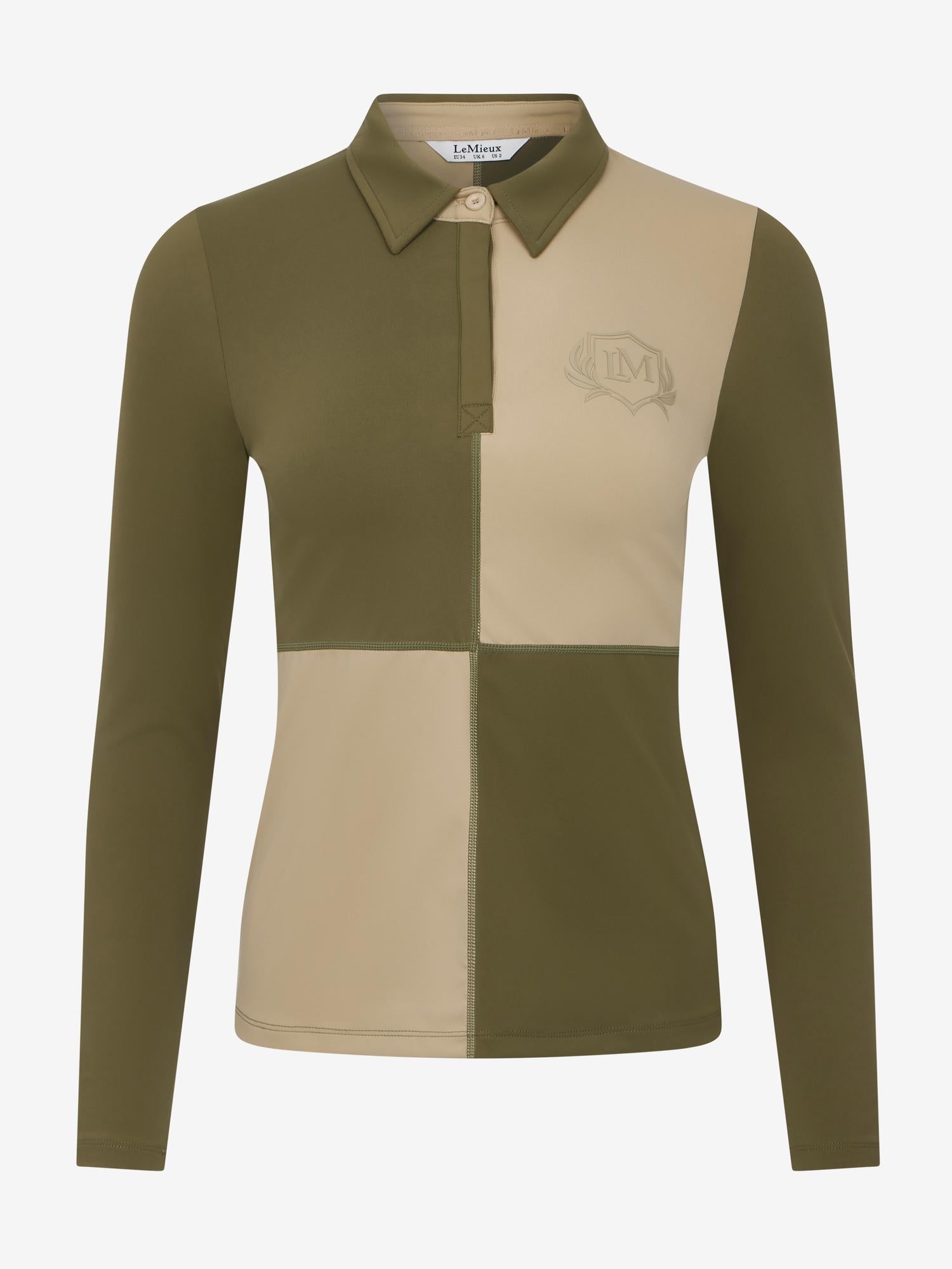 LeMieux Harlequin Rugby Shirt Base Layer