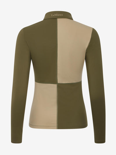 LeMieux Harlequin Rugby Shirt Base Layer