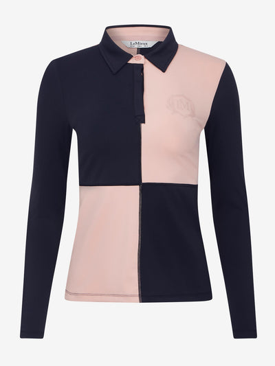 LeMieux Harlequin Rugby Shirt Base Layer