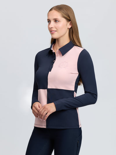 LeMieux Harlequin Rugby Shirt Base Layer