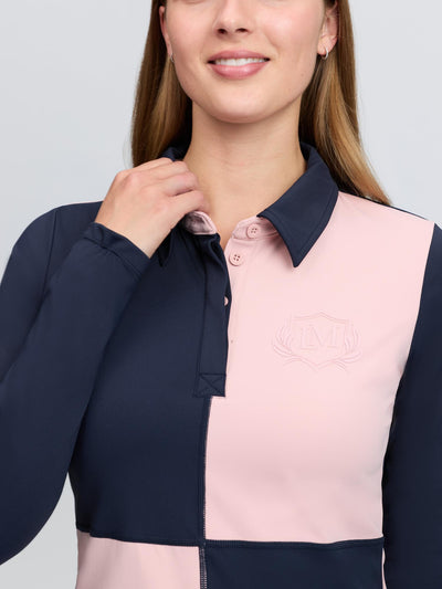LeMieux Harlequin Rugby Shirt Base Layer
