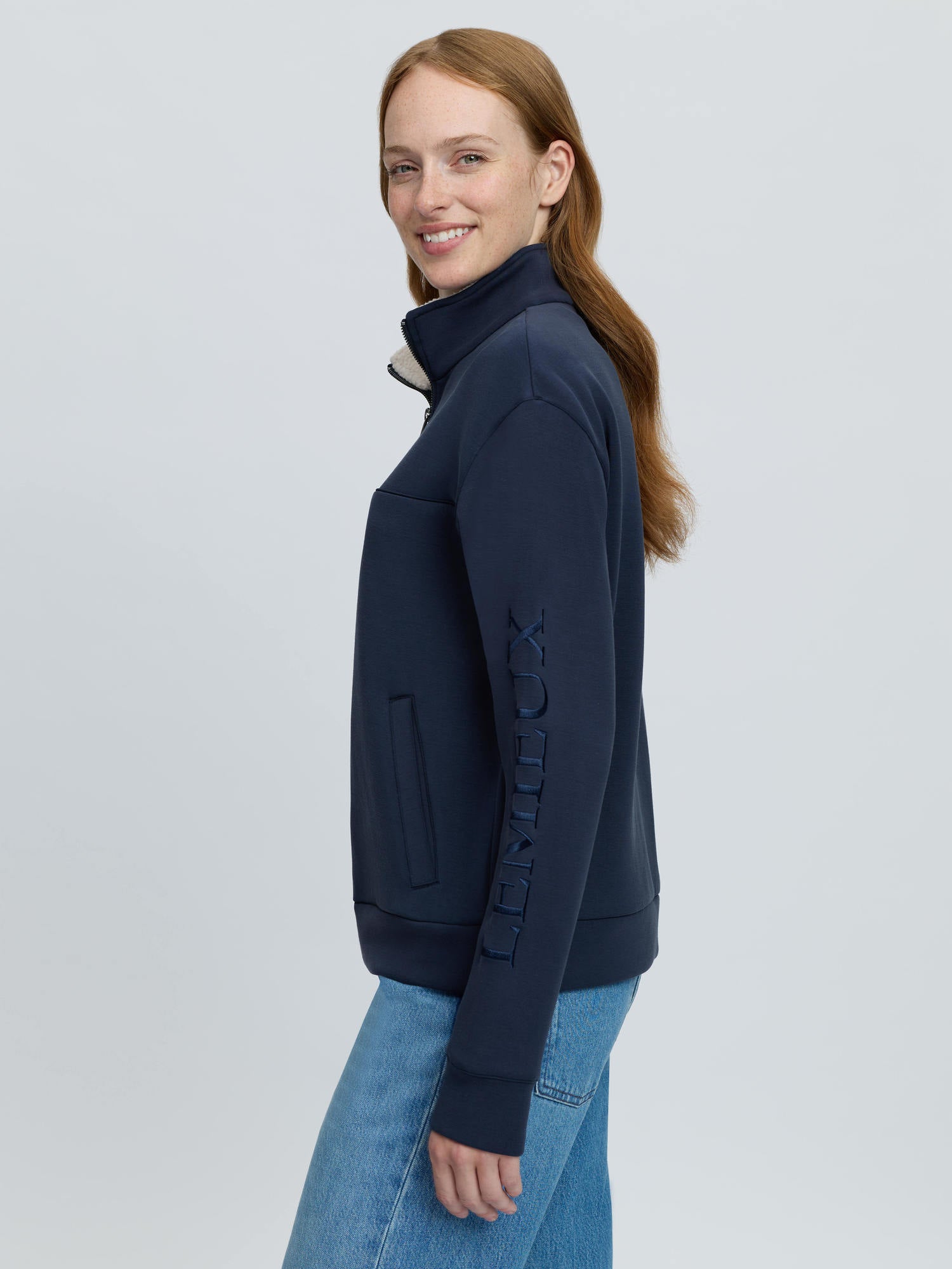 LeMieux Scarlet Quarter Zip Sweat