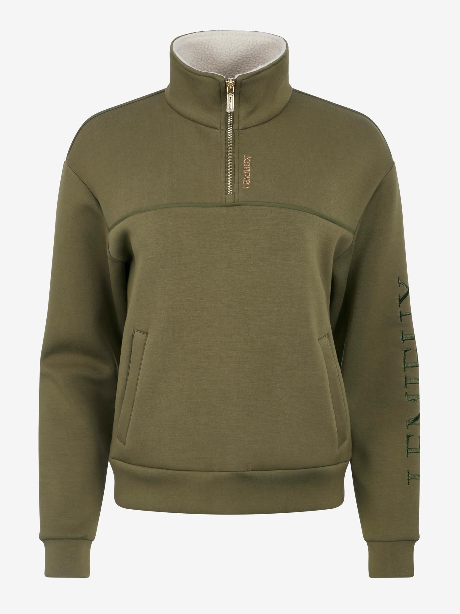 LeMieux Scarlet Quarter Zip Sweat