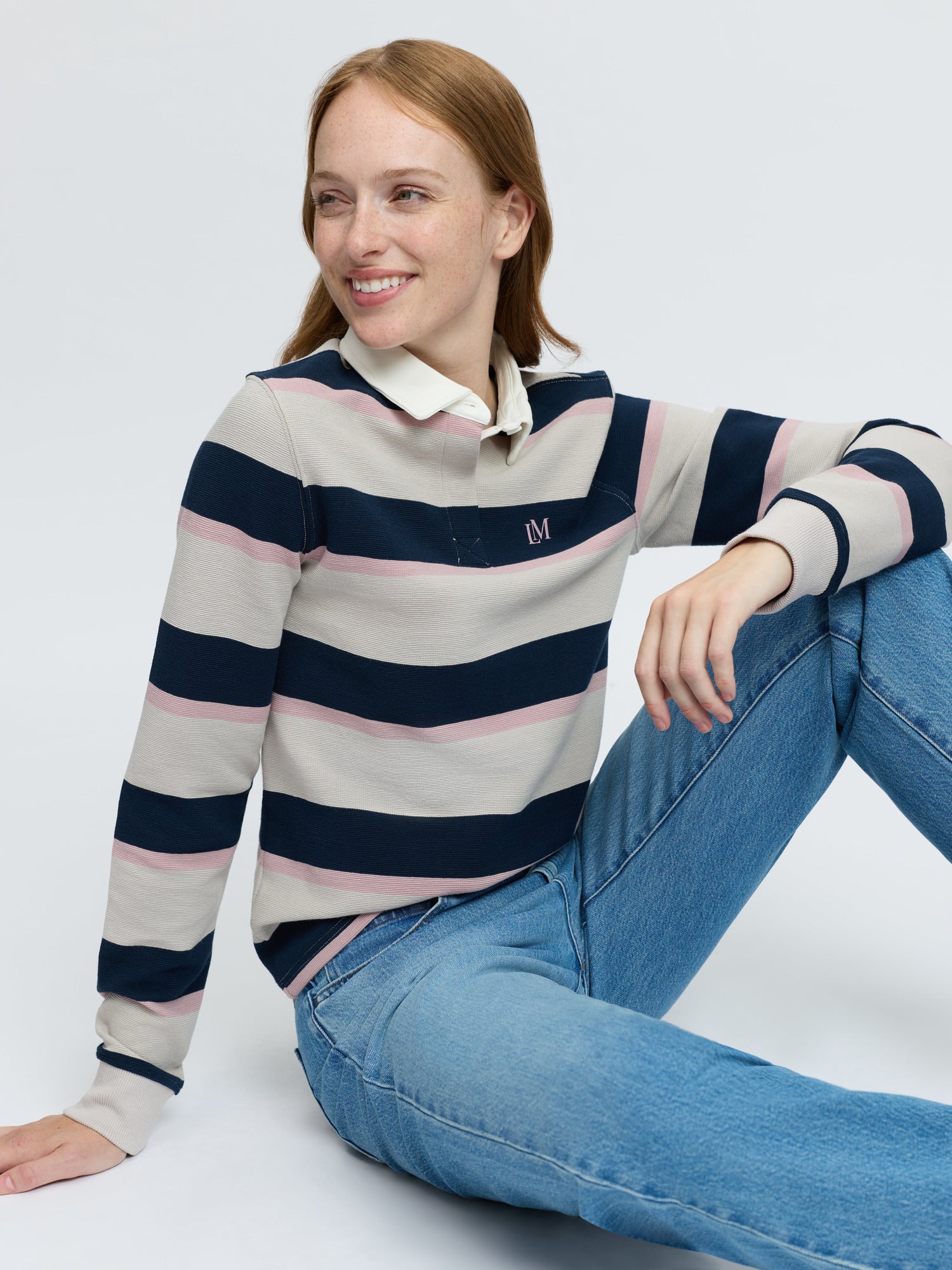 LeMieux Sloane Stripe Rugby Shirt