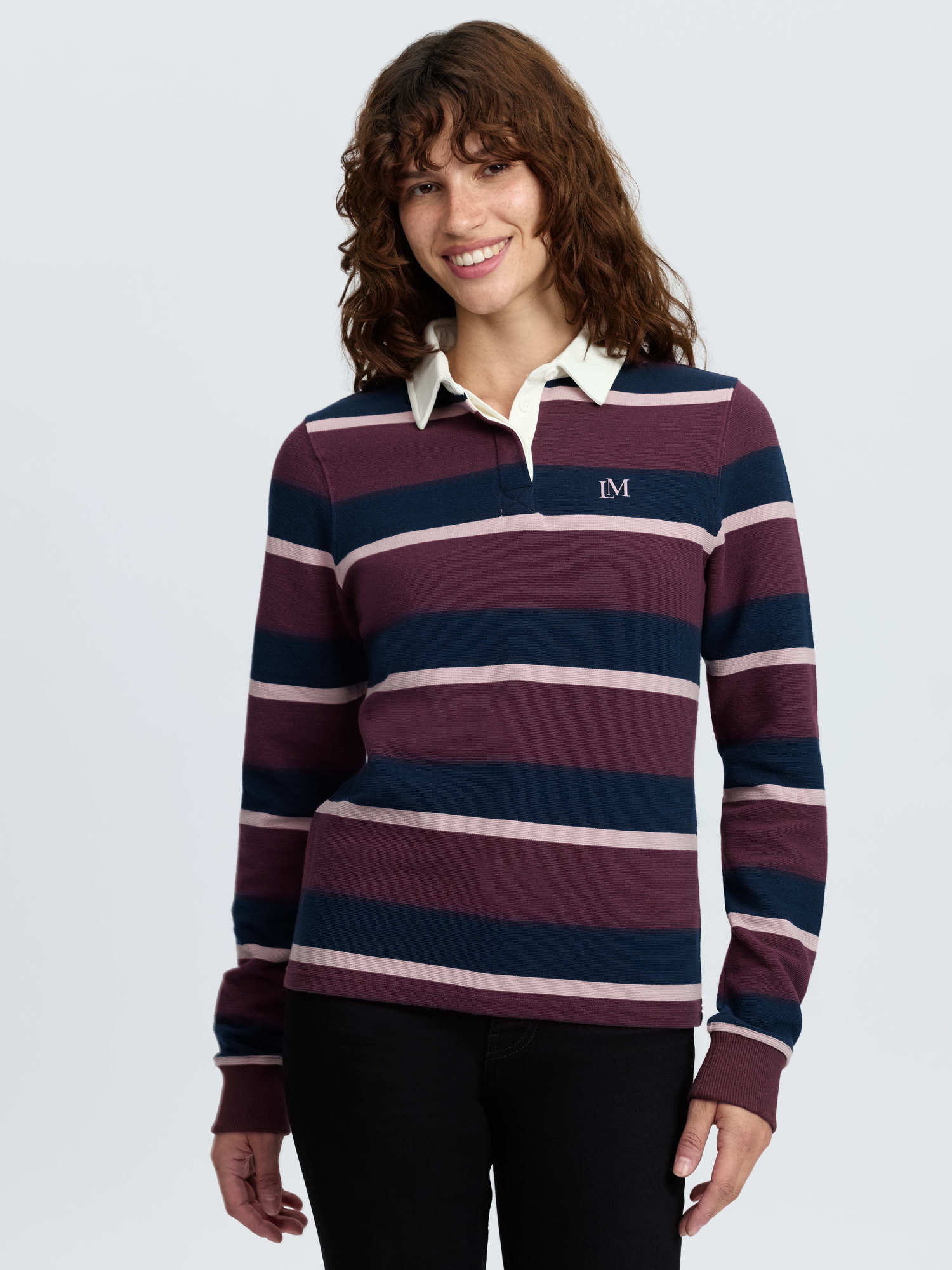 LeMieux Sloane Stripe Rugby Shirt
