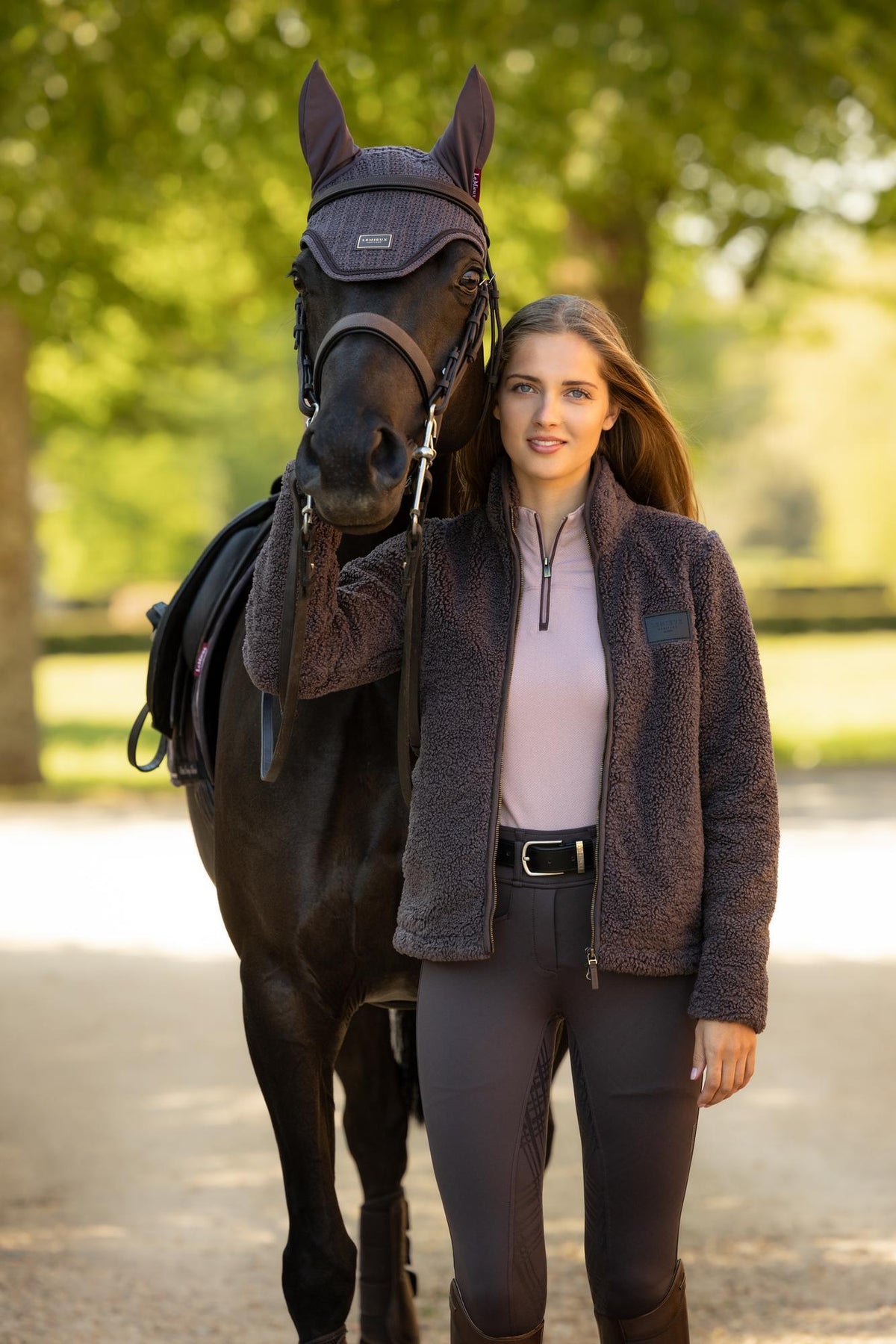 LeMieux Borg Zip Through Jacket