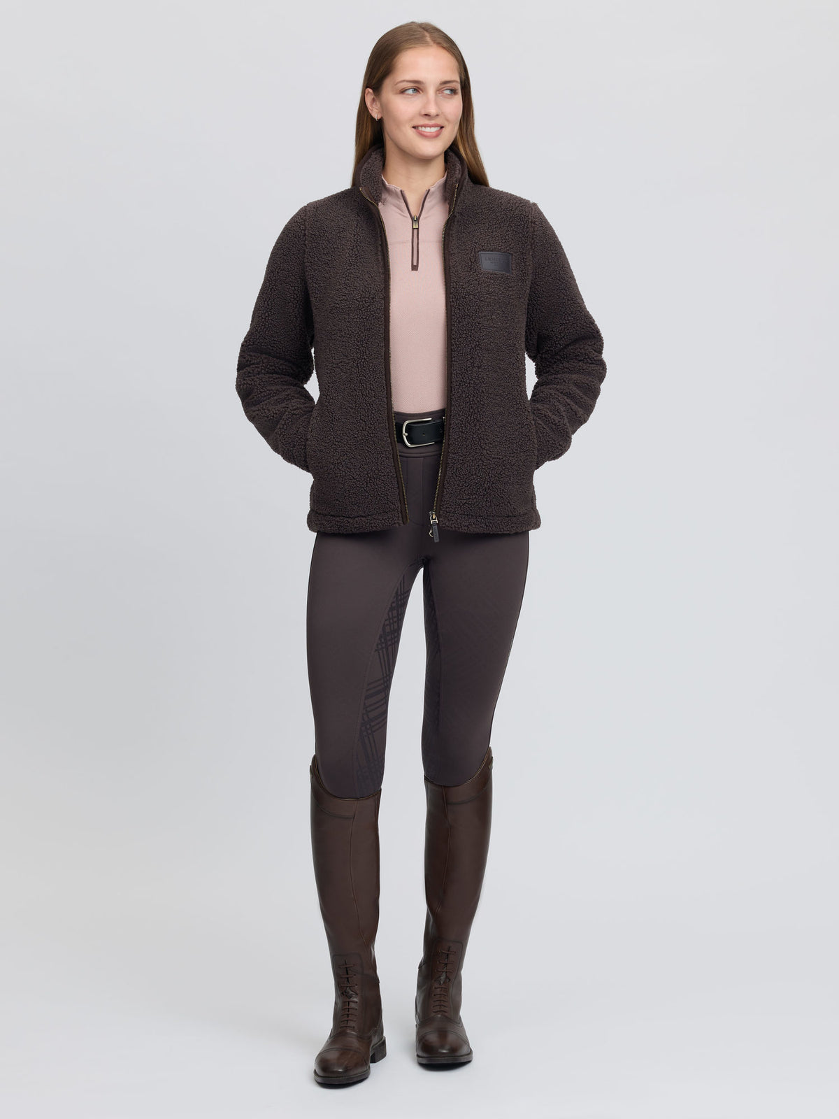LeMieux Borg Zip Through Jacket