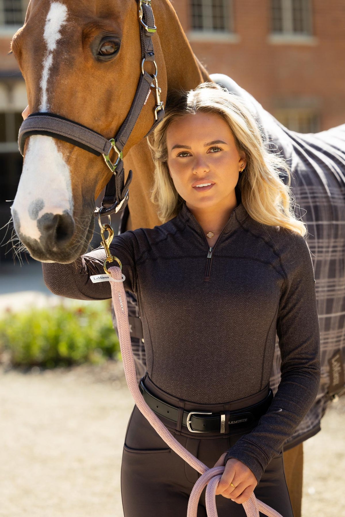 LeMieux Heritage Herringbone Base Layer