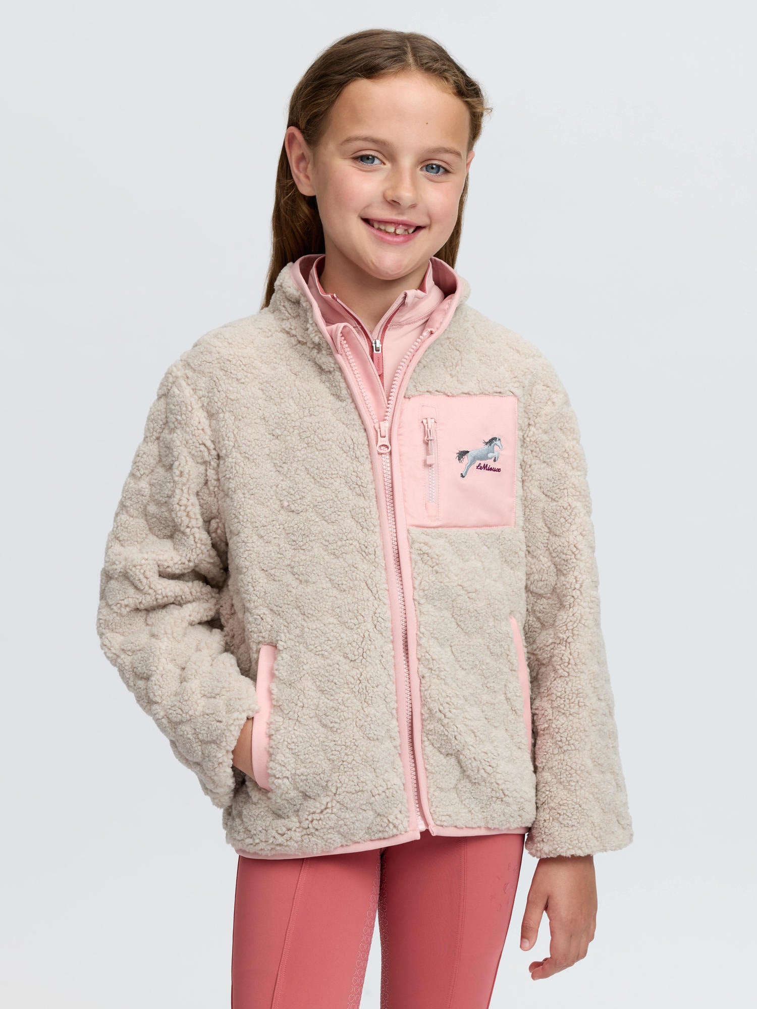 LeMieux Mini Thora Heart Fleece