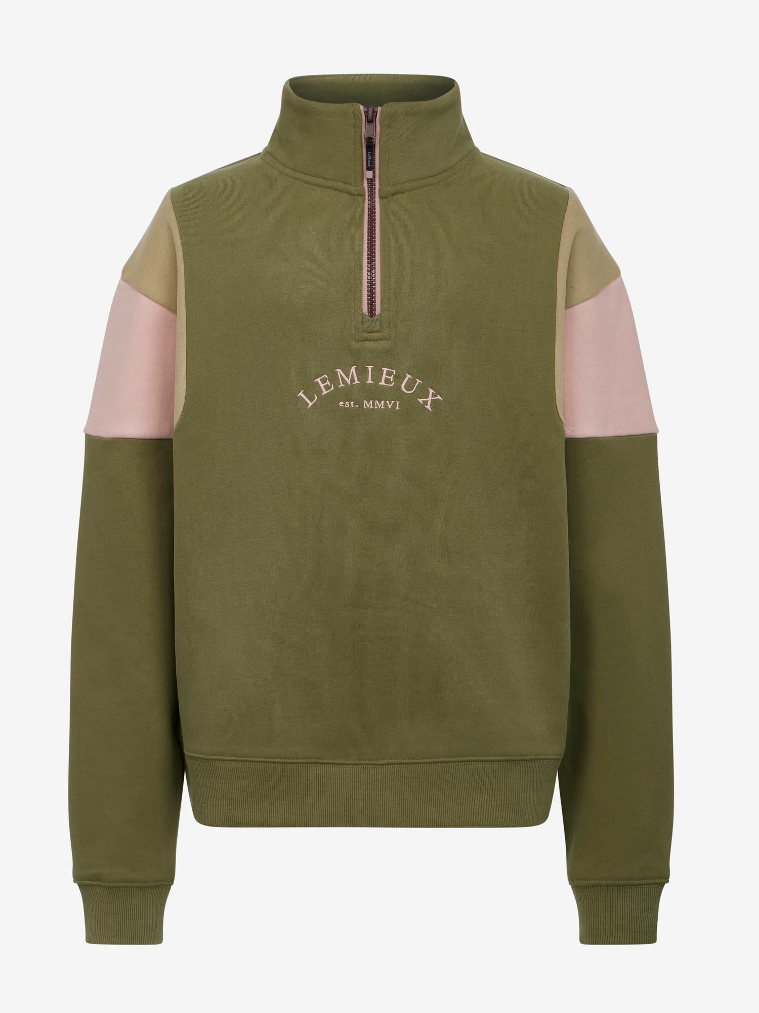 LeMieux Young Rider Viola Quarter Zip Sweatshirt