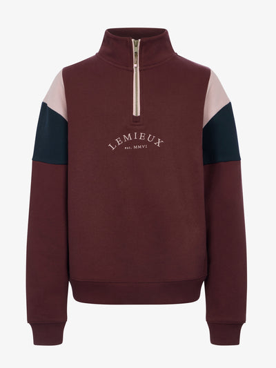 LeMieux Young Rider Viola Quarter Zip Sweatshirt