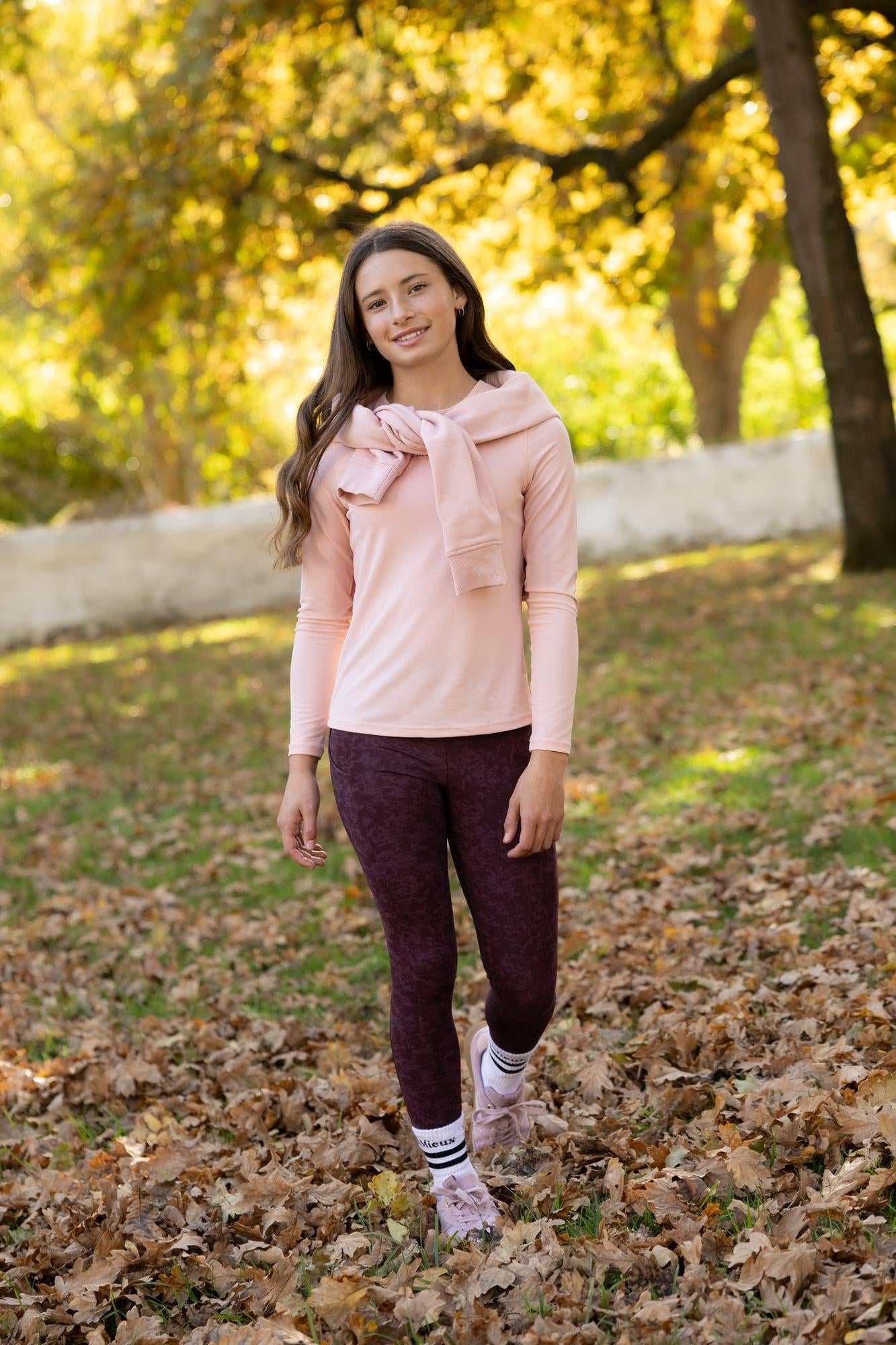 LeMieux Young Rider Hybrid Sports Top