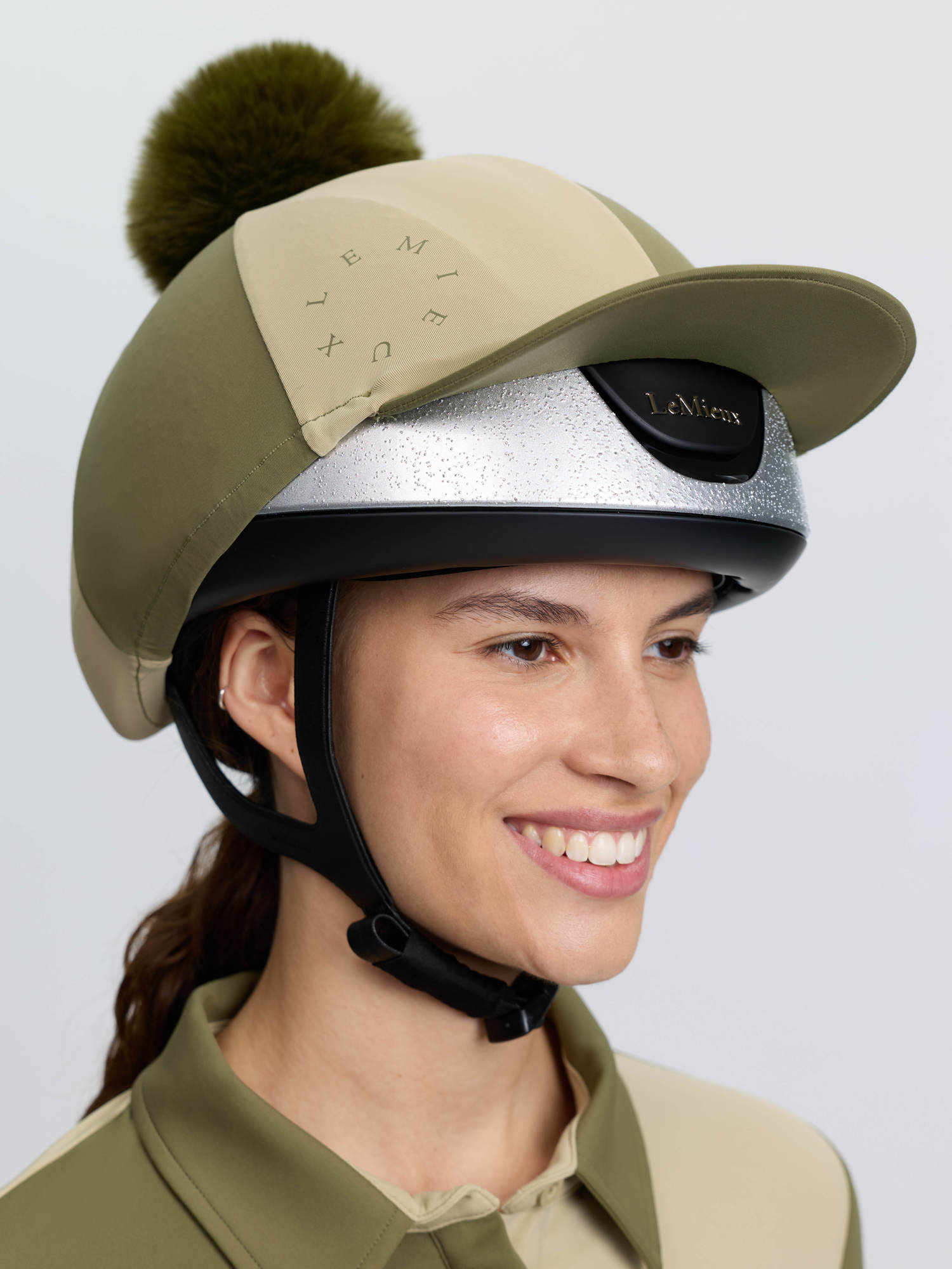 LeMieux Harlequin Hat Silk